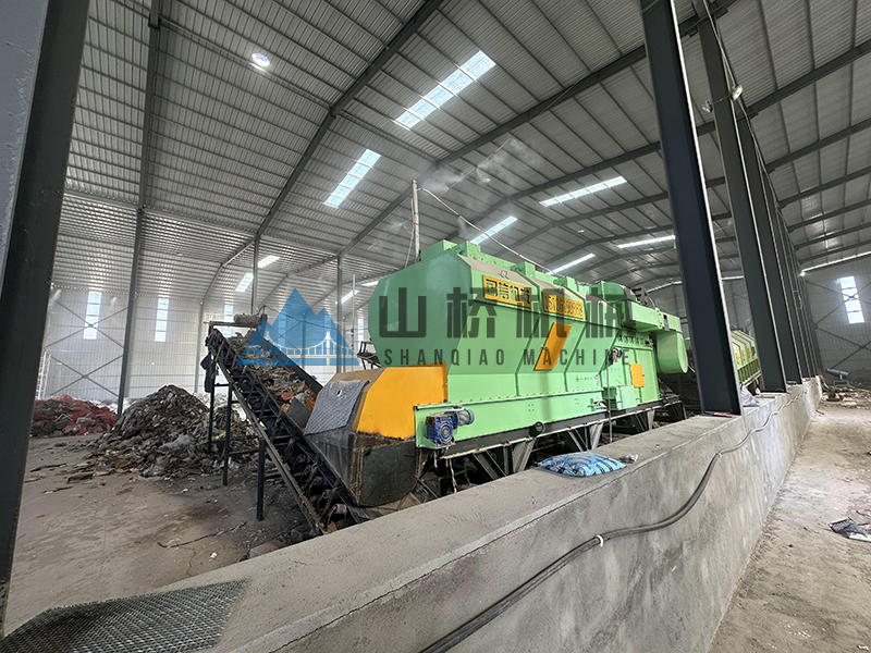 建筑裝修垃圾分揀處理設備是怎么處理城市廢料的?(圖1)